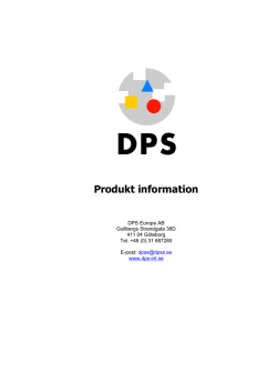 Exempel på kunder - DPS International