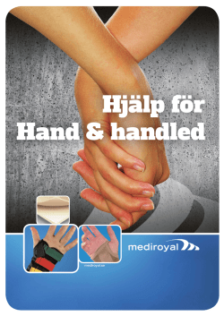 Hjälp för Hand & handled