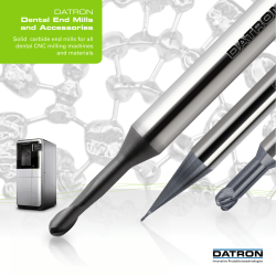 DATRON Dental End Mills and Accessories