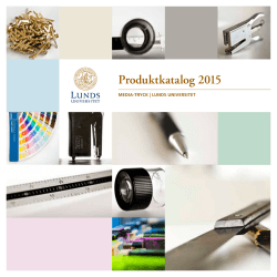 Produktkatalog 2015 - Media