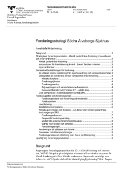 SÄS forskningsstrategi (pdf)