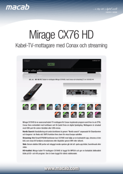 CX76 Smart kabelmottagare 140224.pdf