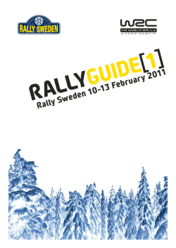 Rally Sweden 10-13 February 2011