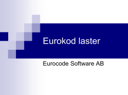 Vindlast - Eurocode Software AB