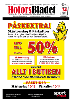 ST - Hoforsbladet