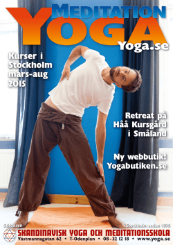kursprogram som pdf - Skandinavisk Yoga och Meditationsskola