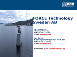 FORCE Technology Sweden AB