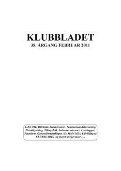 KLUBBLADET - St. Lyngby IF
