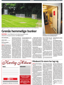 Grenåbladet d. 3/12-2013.