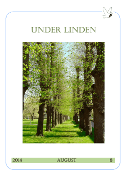 UNDER LINDEN - Sankt Lukas Stiftelsen
