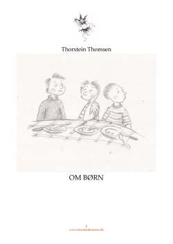 Børnerimtil - Thomsens, Thorstein