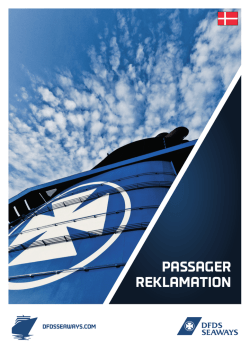 Passager reklamation - vejledning (.pdf)