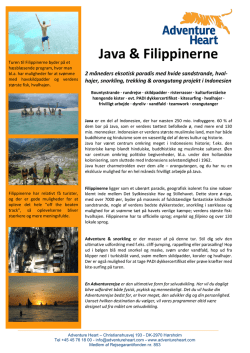 Java & Filippinerne