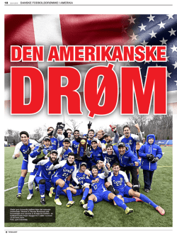 18 danske fodbolddrømme i amerika