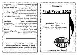 First Prom 2013 - Ullerslevkoret