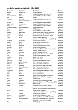 medinfo participants list by 15.8.2013