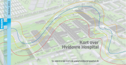 Kort over Hvidovre Hospital