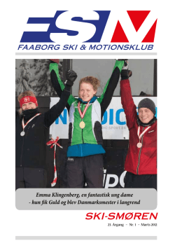 SKI-SMØREN - Faaborg Ski og Motionsklub