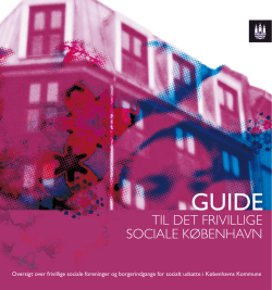 Guide til det frivillige sociale København