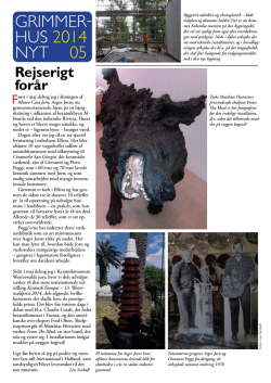 Grimmerhus Nyt 2014 - Danmarks Keramikmuseum