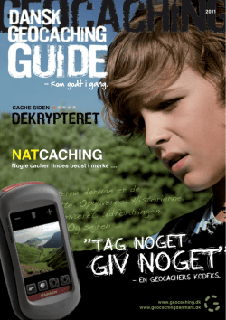 giv NOGET ” - Geocaching.dk