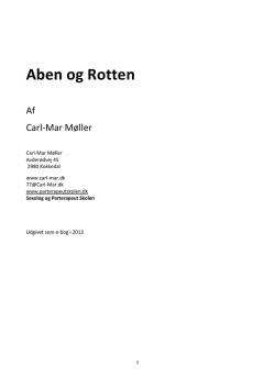 Aben og Rotten - Carl-Mar