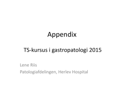 Appendix - Gastro.patologi.org