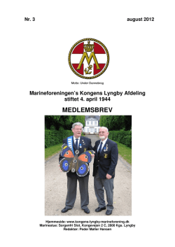 Nr. 3 2012 - Kongens Lyngby Marineforening