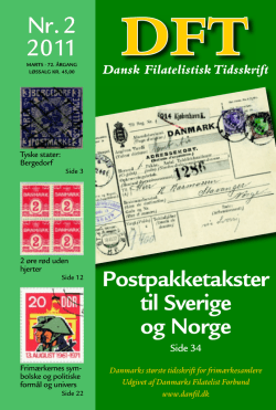 16 - Danmarks Filatelist Forbund