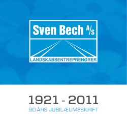 Sven Bech A/S - 90-års jubilæumsskrift.