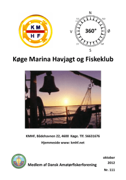 360° Køge Marina Havjagt og Fiskeklub