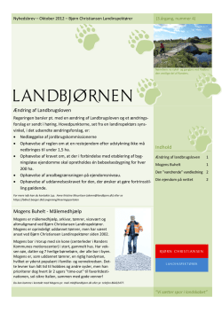 Oktober 2012 - landbjorn.dk