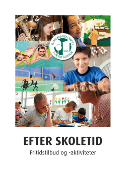EFTER SKOLETID - Randers Realskole