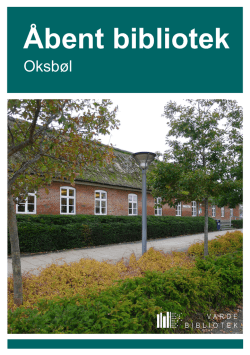 Åbent bibliotek Oksbøl