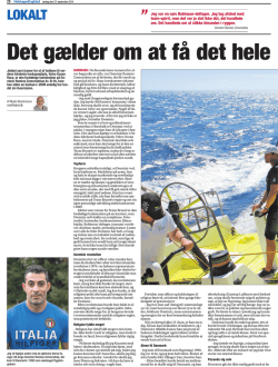 Artikel fra Helsingør Dagblad