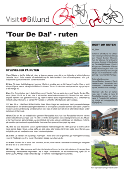 `Tour De Dal` - ruten