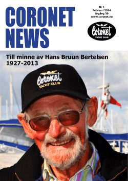 Till minne av Hans Bruun Bertelsen 1927-2013