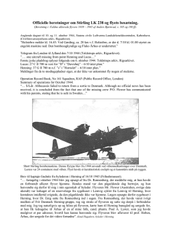 Om LK238 - AirmenDK Allied Airmen - Allierede flyvere 1939