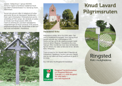 Knud Lavard Pilgrimsruten Ringsted
