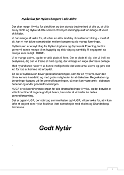 Godt Nytår - hylkeinfo.dk