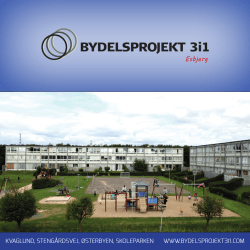 Bydelsprojekt 3i1 infofolder 2014