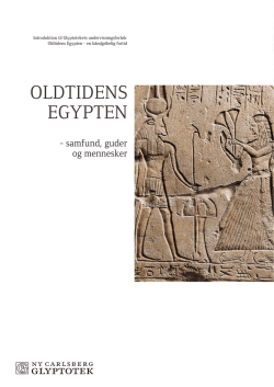 OLDTIDENS EGYPTEN - Ny Carlsberg Glyptotek