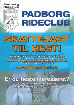 Folder 1 - Padborg Rideclub