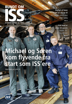 Michael og Søren kom flyvende fra start som ISS`ere
