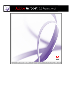 Brug af Adobe Acrobat 7 Professional (PDF)