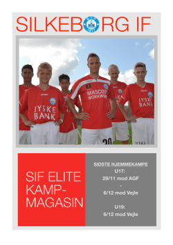 7. udgave - Silkeborg IF fodbold