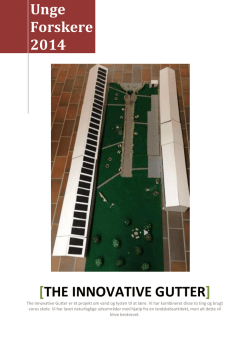 The innovative gutter