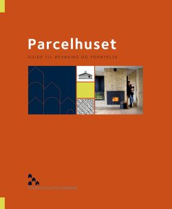 parcelhuset - Bygningskultur Danmark