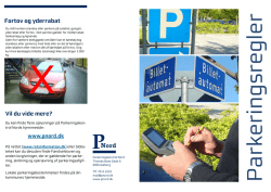 Parkeringsregler - Parkeringskontrol Nord