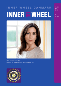 IW Nyt nr. 133 - Inner Wheel Danmark